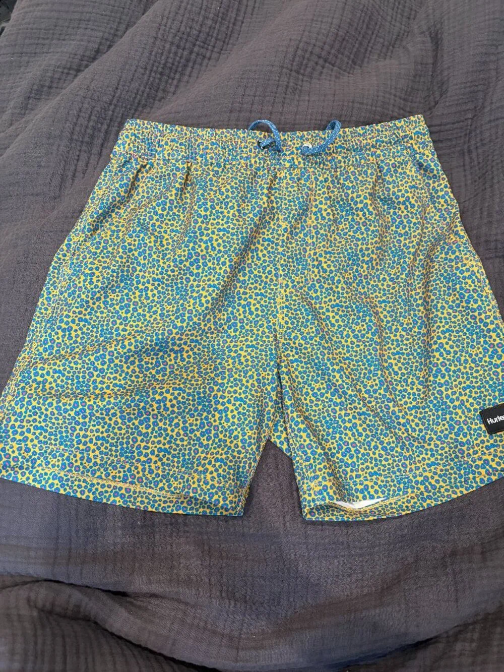 Hurley phantom swim trunks leopard print